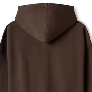 Sweat à capuche respirant anti-rides pour homme, manches longues, 100 % coton molletonné, séchage rapide, avec poches, qualité supérieure, fabrication usine - Product Image 5