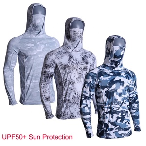 Camisas de pesca transpirables de secado rápido, Sudadera con capucha y diseño personalizado de manga larga para pescar, novedad - Product Image 2