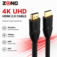 Câble HDMI 4K pour TV 60Hz 18Gbps HDMI 2.0 Câble haute vitesse