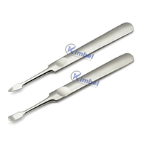 Lime à ongles incarnée 13 cm Instruments de podierie à pointe Fine lime à ongles en acier inoxydable et ensemble de levage
