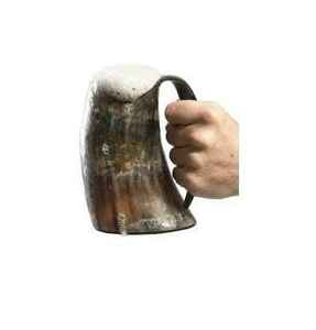 Mug à boire en corne de bœuf Viking personnalisable, écologique, de haute qualité, design tendance, antique et unique - Product Image 5
