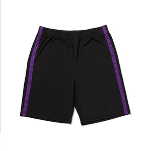 Pantalones Cortos de Fútbol Casuales para Hombre, Suministro Directo de Fábrica, 100% Poliéster, Largo hasta la Rodilla, Tejido Liso Teñido, con Bolsillos Decorativos - Product Image 1