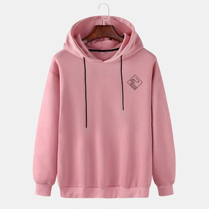 Sweat à capuche surdimensionné en molleton avec logo personnalisé pour homme, épais et lourd (430g), haute qualité, épaules tombantes, hiver, XS, imprimé, 100% coton - Product Image 5