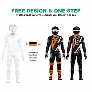 Señoras y hombres 100% tela elástica personalizada impresión por sublimación de Color elegante Motocross Dirt Bike Off Road ATV Racing Gear - Product Image 2