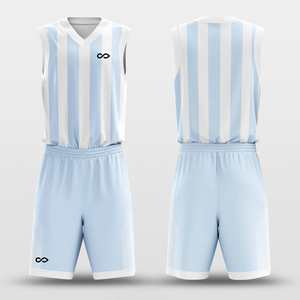 Uniforme de Baloncesto para Hombre al por Mayor, Tejido de Felpa, Costuras Resistentes, Directo de Fábrica - Product Image 4