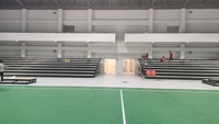 JY-769 Gradas Telescópicas para Interiores, Sistema de Asientos Plegables Retráctiles para Auditorios, Teatros y Salas de Actuaciones