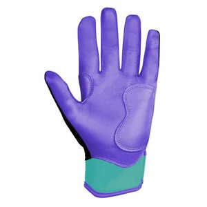 Guantes deportivos de béisbol y softbol con logotipo personalizado unisex, guantes de bateo suaves de cuero con diseño de logotipo para entrenamiento - Product Image 4