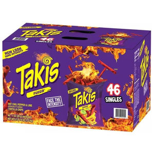 Chips de Tortilla Takiss Blue Heat con Chile Picante, 92.3g, Importación de EE. UU., Snack de Primera Calidad con Textura Crujiente - Product Image 3