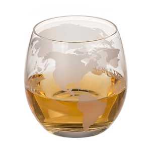 Dispensador de Bebidas Novedoso, Decantador Creativo Clásico en Forma de Globo, 2 Vasos, Colador, Botella de Whisky Metálica, Regalo Personalizable de Vino y Whisky - Product Image 3