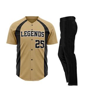 Dernière arrivée vente chaude uniforme de baseball nouveau style jeune uniforme de baseball au prix de gros - Product Image 2