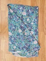 Tissu en soie floral de créateur, imprimé à la main, écologique et biologique, pour vêtements de nuit et textiles de maison