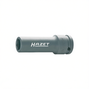 Hazet 1/2'' Extra Slim and Long 6-Point <b>Impact</b> <b>Socket</b> with Traction Profile for Wheel Mounting or Dismounting - Product Image 2