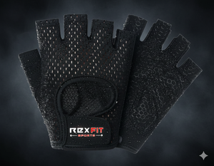 ถุงมือออกกำลังกายยกน้ำหนัก Rexfit Sports สำหรับผู้ชาย ป้องกันฝ่ามือเต็มรูปแบบ |   การยึดเกาะที่ระบายอากาศได้ดีเยี่ยมสำหรับการฝึกซ้อมในยิม - Product Image 1