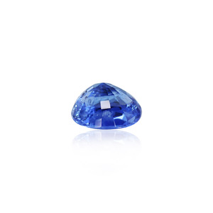 Zafiro Azul Suelto de 3.50 Quilates, Facetado, Calibrado, Color Azul Real, Tamaño 10mm, Tratado Térmicamente, Altura de 8mm y 6mm - Product Image 2