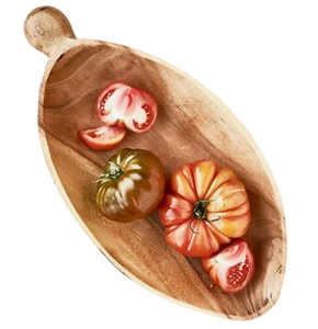 Forma personalizada para servir comida deliciosa bandeja de madera de diseñador hecha a mano para uso en el hogar, hotel y cafetería - Product Image 4