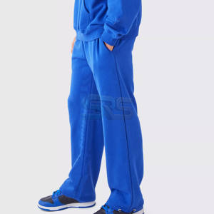 Vente en gros 100% coton dernière conception survêtements pour hommes vêtements de sport personnalisés ensemble de pantalons à capuche de jogging décontracté combinaison d'entraînement 2025 - Product Image 6