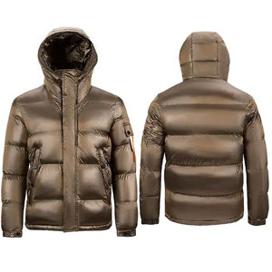 Veste matelassée respirante pour unisexe veste grande taille à manches longues surdimensionné hiver imperméable coupe-vent homme vestes vente en gros - Product Image 6