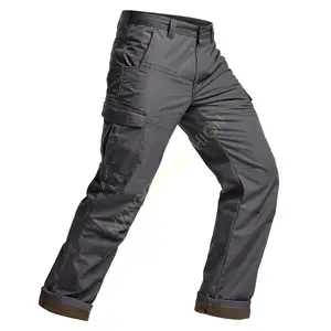 拉链侧袋户外人体工程学设计战术裤舒适灵活保护膝盖和制作战术裤