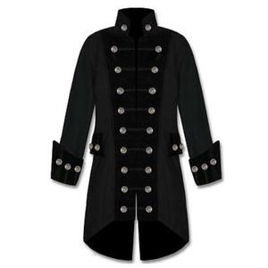 Traje de Hussar con Trenzas Doradas, Uniforme Ceremonial, Chaqueta de Uniforme Francés Napoleónico de Lana Negra, Chaleco de Lana Rojo - Product Image 6