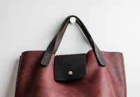 Sac fourre-tout vintage en cuir véritable grande capacité et durable LWTB-0197, doux, avec logo personnalisé, couleur personnalisée, marron, résistant à l'eau