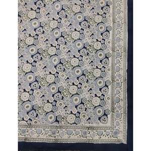 Hand Block Printed King Size 100% Cotton Double Bedsheet Pillow Cover Eco-Friendly Floral <b>Comforter</b> <b>Set</b> for Home 3 Pcs <b>Set</b> - Product Image 2