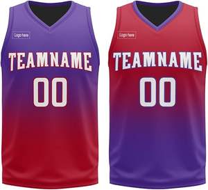 Uniforme de basket-ball léger de style unique de couleur unie uniforme de basket-ball de qualité supérieure pour adulte - Product Image 4