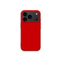 Casing HP TPU Lembut Berkualitas Tinggi Anti Guncangan Anti Selip dengan Desain Warna Polos dan Pilihan Warna-Warni