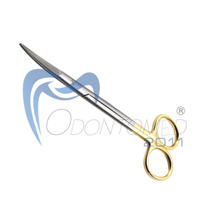 Ciseaux chirurgicaux Joseph Odontomed 2011 ODM-51-65E en carbure de tungstène, 5 3/4 po, aiguisés/courbés, pour équipement médical - Product Image 3