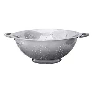 Colador de Acero Inoxidable para Cocina, Construcción Premium, Ecológico, Apto para Alimentos, Fácil de Lavar, Resistente al Calor, Colador de Malla Fina - Product Image 2