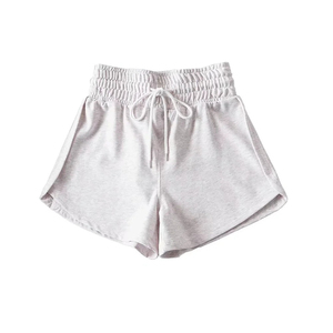 สไตล์อเมริกันฤดูร้อนเสื้อผ้าเยาวชนฟิตเนสผ้าฝ้ายเอวสูงสบายๆกีฬากางเกงขาสั้นสําหรับสตรี 2024 - Product Image 4