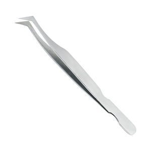 Pinzas de pestañas con logotipo personalizado, suministros de belleza, pinzas de etiqueta privada, pinzas de extensión de pestañas para cosméticos - Product Image 1