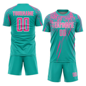 Uniforme de football sportif de la meilleure qualité en polyester à séchage rapide, ensemble d'uniformes de football d'équipe pour adultes avec sublimation - Product Image 2