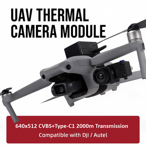 Drone máy ảnh nhiệt 640*512 dài phạm vi nhiệt hình ảnh mô-đun TG-609 nhiệt tầm nhìn thiết bị cho UAV an ninh và cứu hộ - Product Image 2