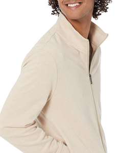 2025 nouveau Lt Logo personnalisable hommes Cardigan vente chaude couleur unie tricoté fermeture éclair col montant pull veste à capuche Style - Product Image 4