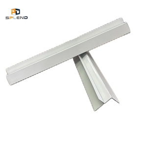 2025 Thiết Kế Hiện Đại Treo Trần Thép Thạch Cao Hồ Sơ Bóng Dòng 45*23*12.5Mm 3M F Góc Hồ Sơ Bóng Khoảng Cách Trần - Product Image 5