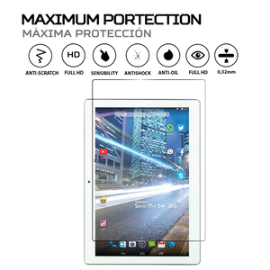 Protector de pantalla ANTISHOCK para tableta Mediacom SmartPad 101 S4, película protectora Premium - Product Image 2