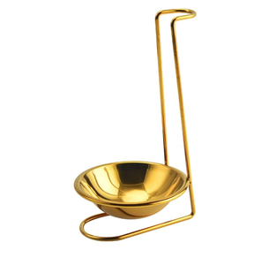 Organizador superior de acero inoxidable, soporte para cucharas, estante con logotipo personalizado, mesa de cocina, cubiertos, soporte de descanso, superventas - Product Image 3