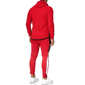 Venta Directa de Fábrica, Ropa Deportiva, Chándales para Hombre con Logotipo Personalizado Impreso, Chándal de Alta Calidad, Talla Grande, Cómodo, 100% Algodón - Product Image 4