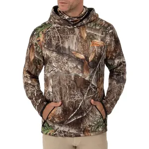 Sudadera con Capucha Personalizada de Camuflaje RealTree Vintage para Hombre, 100% Poliéster, Forro Polar, Bordada, Estampado de Camuflaje para Caza, Invierno, Secado Rápido - Product Image 2
