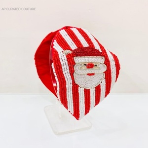 Diadema con cuentas bordadas de estilo turbante artesanal súper lindo y cómodo para niños Diademas para estilos de vida activos - Product Image 4