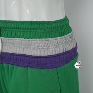 Oversized French Terry Flared <b>Trouser</b> Unisex Mid-<b>Waist</b> Drawstring Straight Wide-Leg Pants Distressed High Quality Heavyweight - Product Image 5