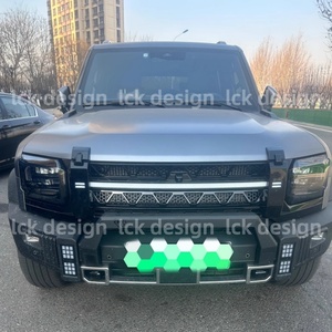 Kit de pare-chocs avant en ABS argenté Dragon modifié avec LED pour Jetour <span class=keywords><strong>T2</strong></span> Traveler 2025 Nouveau - Product Image 3