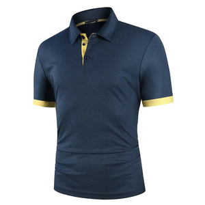 Chemises décontractées pour hommes grande taille, imprimées, de haute qualité, 100% coton, séchage rapide, logo personnalisé, polos pour hommes grande taille - Product Image 6