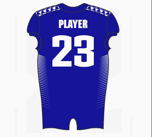 Por encargo transpirable de talla grande de manga corta Rugby Union fútbol americano uniforme de fútbol Jersey Spandex/poliéster - Product Image 2