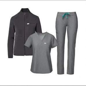 Tenues médicales personnalisées en polyester et coton écologiques pour hommes et femmes, uniformes professionnels pour infirmières - Product Image 4