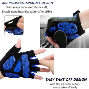 Gants de cyclisme personnalisés de haute qualité pour hommes et femmes Conception sportive antidérapante pour la salle de sport et le fitness pour unisexe. - Product Image 2