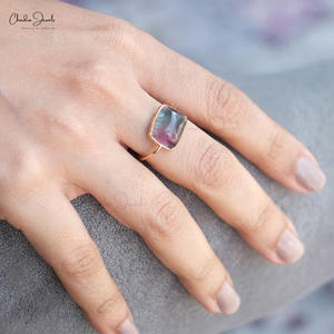 แหวนทัวร์มาลีนชีวภาพ 10.42 กะรัต พร้อมจำหน่าย แหวนทองคำแท้ 14k ชุบทองคำขาว ประดับเพชร แหวนหมั้น เครื่องประดับพลอยประจำเดือนตุลาคม - Product Image 2