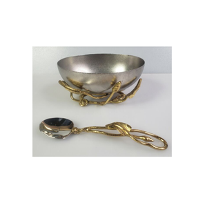 Handmade Pure Brass <b>Dinner</b> Bowl Stand Indian Style <b>Christmas</b> <b>Dinner</b> Party Bowl Stand Unique Design Best Design - Product Image 5