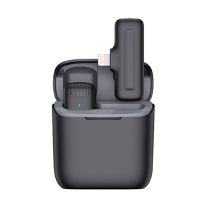 Micrófono inalámbrico Lavalier J11, reducción de ruido con estuche de carga para grabación de vídeo al aire libre, transmisión en vivo - Product Image 1