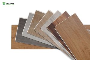 1/6 4mm 180*1220mm de suelo de PVC de suelo de vinilo Piso SPC haga clic de plástico a prueba de agua SPC pisos - Product Image 4